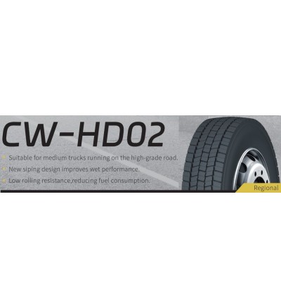 Anvelopa CAMION CROSSWIND CW HD02 235/75R17.5 132/130M TRACTIUNE REGIONAL
