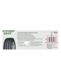 Anvelopa CAMION YOKOHAMA 121T 385/65R22.5 164K TRAILER REGIONAL