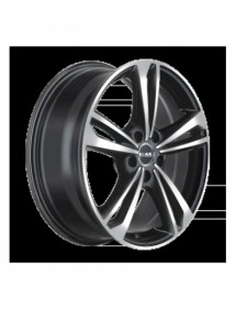 Janta Aliaj MAK EMBLEMA BLACK MIRROR 7X17 5X108 ET 50 CB 72