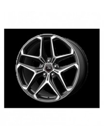 Janta Aliaj MOMO RF-04 MATT BLACK POLISHED 9X20 5X112 ET 40 CB 66.6
