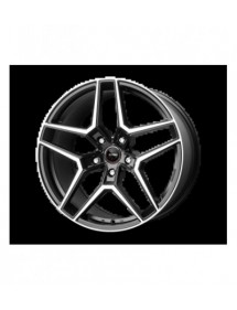 Janta Aliaj MOMO RF-06 MATT BLACK POLISHED 9.5X20 5X112 ET 40 CB 66.6